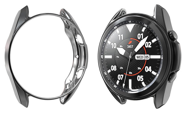 HKM-165459 Electroplated TPU Protective Case for Galaxy Watch 41mm/45mm - Multiple Colors Available