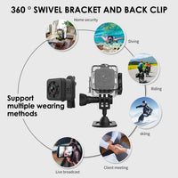HKM-165459 Waterproof Sports Camera SQ29 for Adventure Photography and Action Shots
