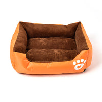 HKM-1654973 Soft Cotton Wool Pet Cage in Six Colors - Comfortable Peach Skin & Oxford Cloth for All Dogs (S/M/L)