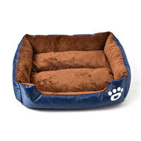 HKM-1654973 Soft Cotton Wool Pet Cage in Six Colors - Comfortable Peach Skin & Oxford Cloth for All Dogs (S/M/L)
