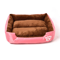 HKM-1654973 Soft Cotton Wool Pet Cage in Six Colors - Comfortable Peach Skin & Oxford Cloth for All Dogs (S/M/L)