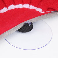 HKM-1655741 Semi-Round Pet Sniffer Pad for Slow Feeding with Shaker Velvet Material, 60x30x5cm