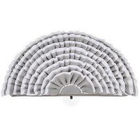 HKM-1655741 Semi-Round Pet Sniffer Pad for Slow Feeding with Shaker Velvet Material, 60x30x5cm