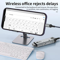 HKM-165843 Universal 3-in-1 OTG Adapter for USB Type-C and USB 3.0 Data Transfer and Charging for Smartphones and Laptops