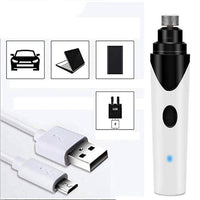 HKM-1658685 Automatic Pet Nail Grinder and Polisher for Cats and Dogs - Electric Claw Care Tool