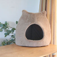 HKM-1658941 Cozy Cat Nest for Autumn and Winter ¨C Removable, Washable, Semi-Closed Design with Cat Ears, Universal for All Seasons