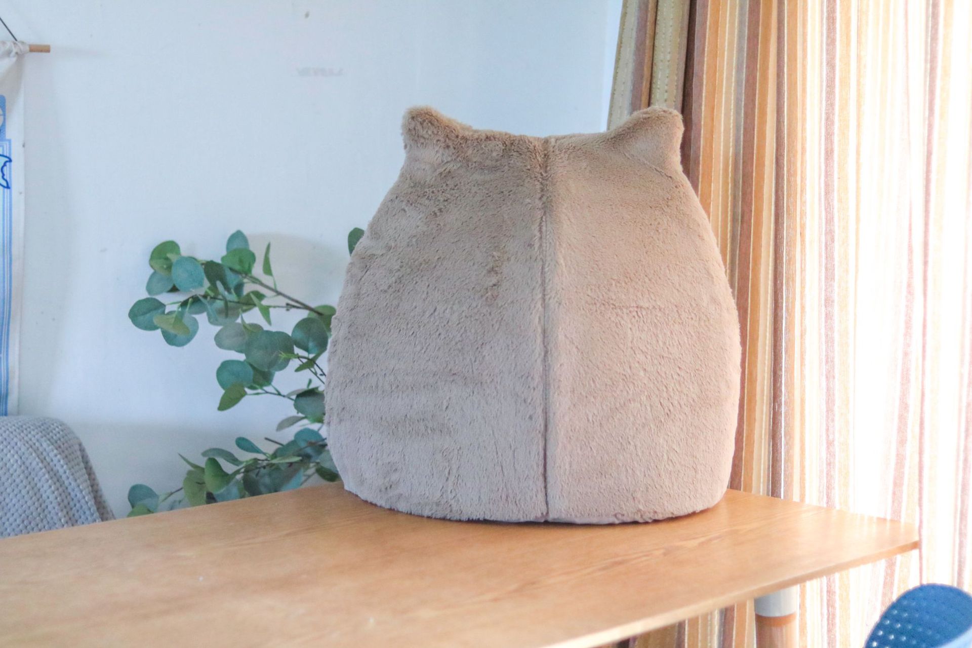 HKM-1658941 Cozy Cat Nest for Autumn and Winter ¨C Removable, Washable, Semi-Closed Design with Cat Ears, Universal for All Seasons