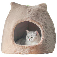 HKM-1658941 Cozy Cat Nest for Autumn and Winter ¨C Removable, Washable, Semi-Closed Design with Cat Ears, Universal for All Seasons