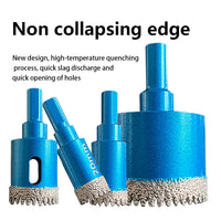 HKM-165971 Blue Outcrop Serrated Dry Drill Set - Durable and Efficient Drilling Solution
