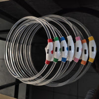 HKM-1662653 Shiny Anti-Lost Dog Collar with USB Charging - Available in Multiple Colors