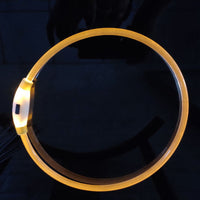HKM-1662653 Shiny Anti-Lost Dog Collar with USB Charging - Available in Multiple Colors