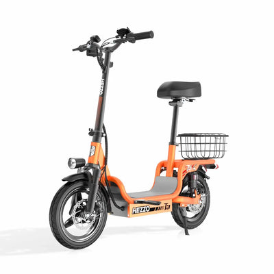 HKM-166291 T3 Electric City Scooter - 48V 500W, 20Mph, 15Ah, 60-80km Range, Full Suspension, Unisex, LED Display