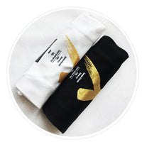 HKM-1663037 Casual Cotton T-Shirt for Adult Dogs and Cats in Black and White