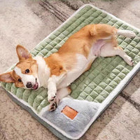 HKM-1664701 Detachable and Washable Winter Dog Mat for Cozy Sleeping - Multiple Sizes Available