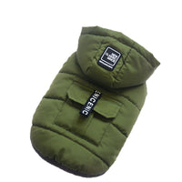 HKM-1665085 Reversible Thick Cotton Vest for Dogs - Soft Fleece Winter Coat