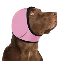 HKM-1665469 Swim-Proof Cotton Head Cover for Dogs - Casual Solid Color Design