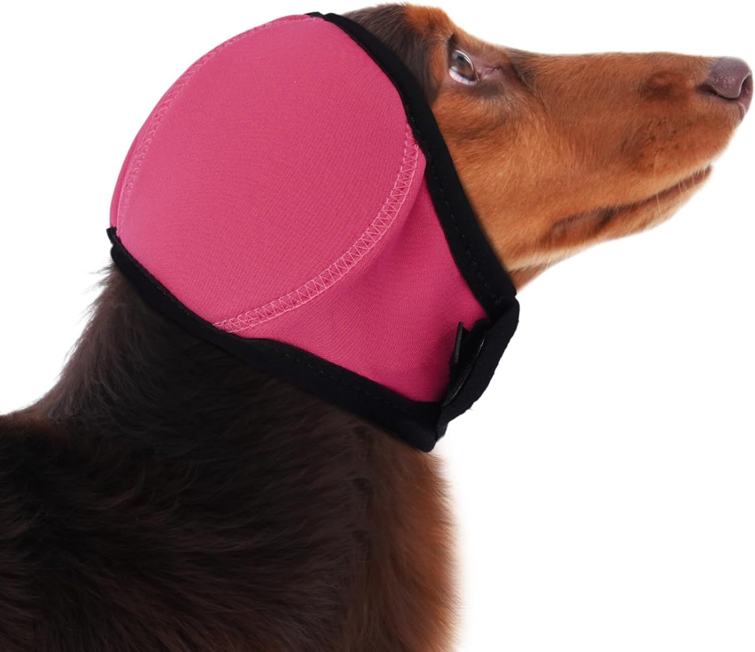 HKM-1665469 Swim-Proof Cotton Head Cover for Dogs - Casual Solid Color Design