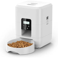 HKM-166547 Automatic 2L Pet Feeder with Touch Screen for Cats and Dogs - Smart Dry Food Dispenser