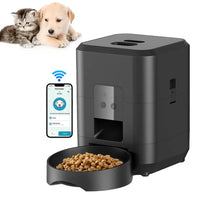 HKM-166547 Automatic 2L Pet Feeder with Touch Screen for Cats and Dogs - Smart Dry Food Dispenser