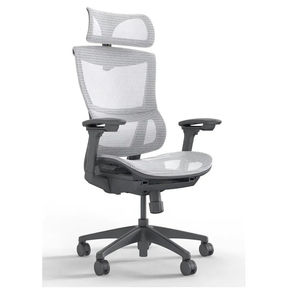 HKM-166547 Ergonomic High Back Office Chair with 4D Armrests and Lumbar Support for Enhanced Comfort