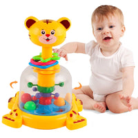 HKM-166675 Educational Baby Turntable Spinner Toy for Developmental Play - Suitable for 6 Months to 7 Years