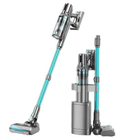 HKM-166675 High Efficiency Stick Vacuum Cleaner with Dust Collection Station for Home and Car Use, 450W/34000Pa