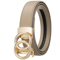 HKM-166803 Luxury Leather Women's Belt – Designer Styling for Every Occasion