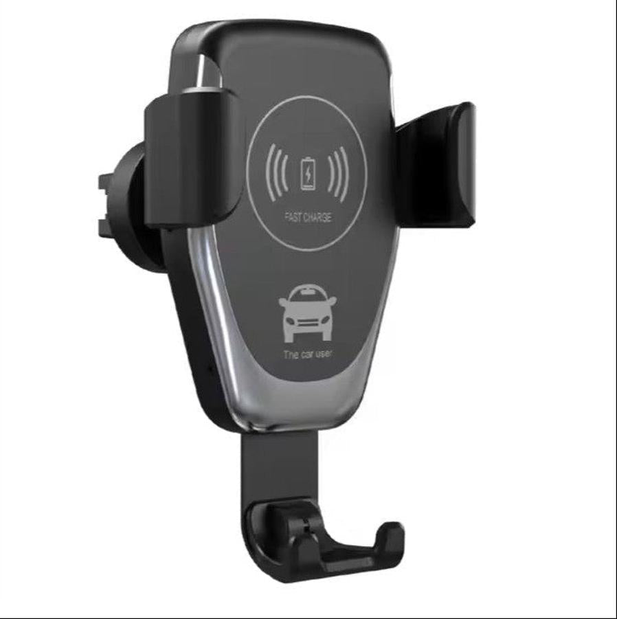 HKM-166803 Smart Auto-Clamping Wireless Car Charger with Fast Charging and Secure Mounting Options