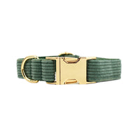 HKM-1668413 Stylish Corduroy Pet Dog Collar in Multiple Sizes