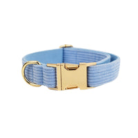 HKM-1668413 Stylish Corduroy Pet Dog Collar in Multiple Sizes
