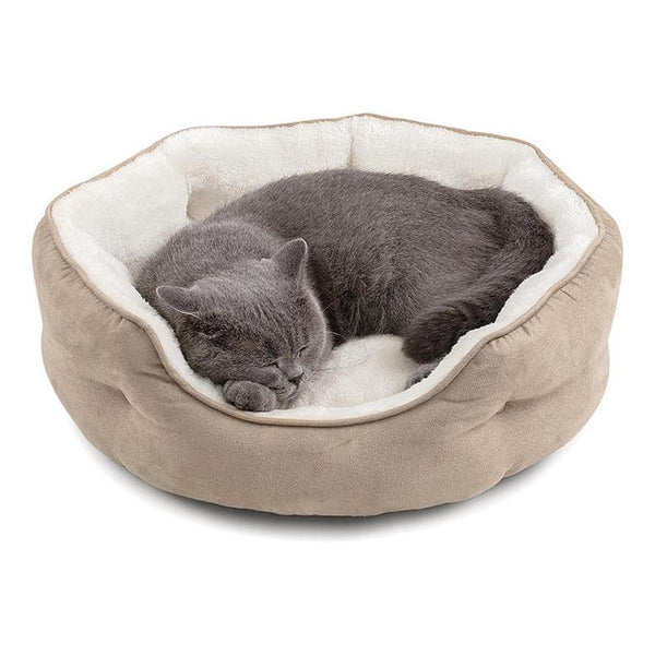 HKM-166931 Soft Round Pet Bed Mat for Dogs and Cats - Cozy Nesting Blanket, Multiple Sizes Available
