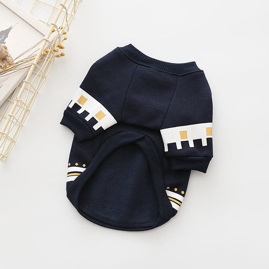 HKM-1670589 Casual Cotton Sweater for Pets - Comfortable Fit for All Sizes