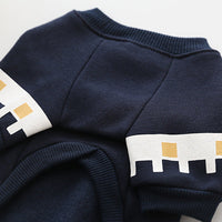 HKM-1670589 Casual Cotton Sweater for Pets - Comfortable Fit for All Sizes