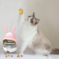 HKM-1671229 Educational Cat and Dog Tumbler Toy - Fun Plastic Designs for Interactive Play