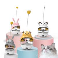 HKM-1671229 Educational Cat and Dog Tumbler Toy - Fun Plastic Designs for Interactive Play