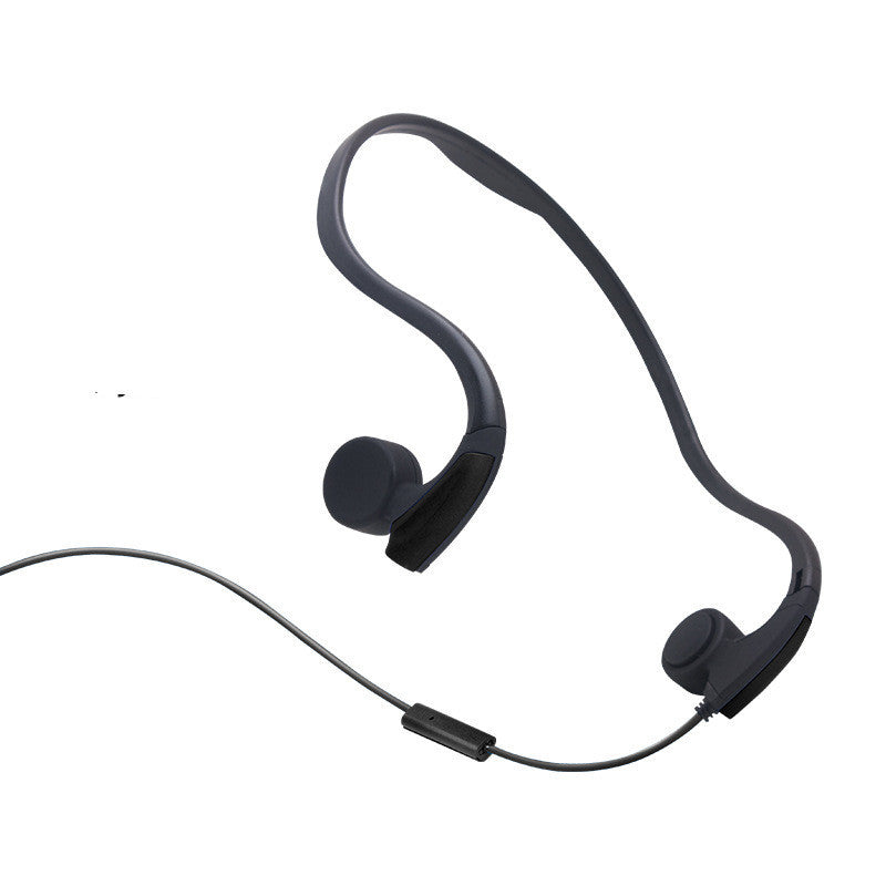 HKM-167123 Bone Conduction Bluetooth Earphones - Stereo Neck Hanging Design for Gift Occasions