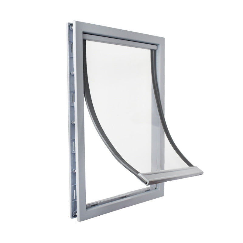 HKM-1671869 Large PVC Pet Dog Door with Waterproof Cover for Easy Access