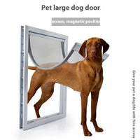 HKM-1671869 Large PVC Pet Dog Door with Waterproof Cover for Easy Access