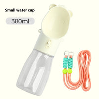 HKM-1672253 Portable Leak-Proof Dog Water Bottle & Food Container for Outdoor Use, Ideal for Small and Large Pets