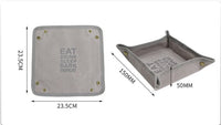 HKM-1672381 Portable Foldable Canvas Pet Food Bowl - Easy to Clean in Multiple Colors