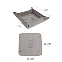 HKM-1672381 Portable Foldable Canvas Pet Food Bowl - Easy to Clean in Multiple Colors