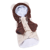 HKM-1672765 Cozy Cotton Wool Big Dog Outfit for Autumn & Winter - Casual Two-Legged Style