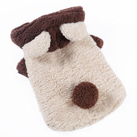 HKM-1672765 Cozy Cotton Wool Big Dog Outfit for Autumn & Winter - Casual Two-Legged Style