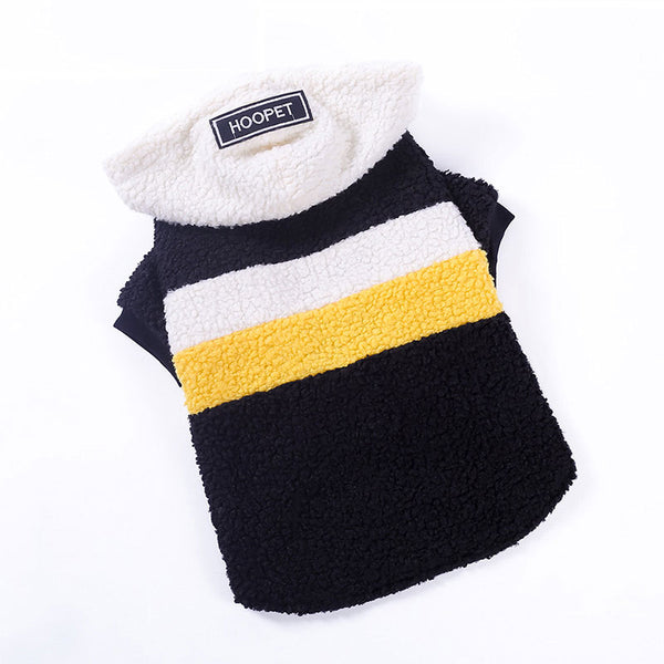 HKM-1672765 Cozy Cotton Wool Big Dog Outfit for Autumn & Winter - Casual Two-Legged Style