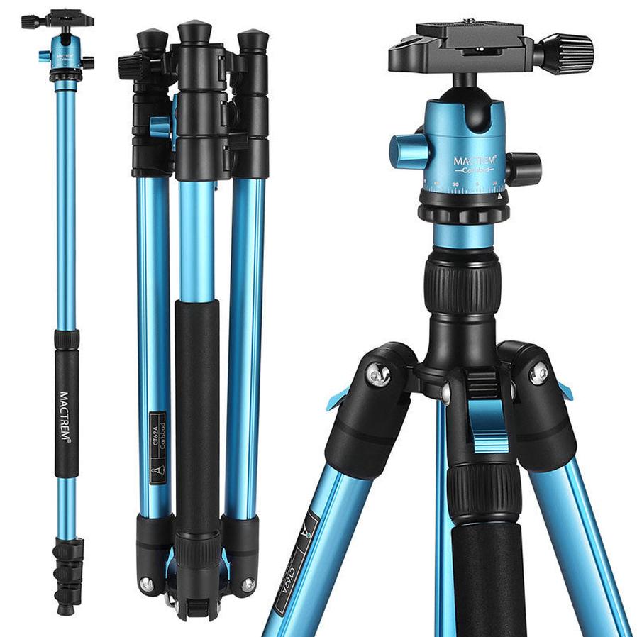 HKM-167315 CT62 Portable Tripod for Mobile Phone Photography - Adjustable Height up to 162cm