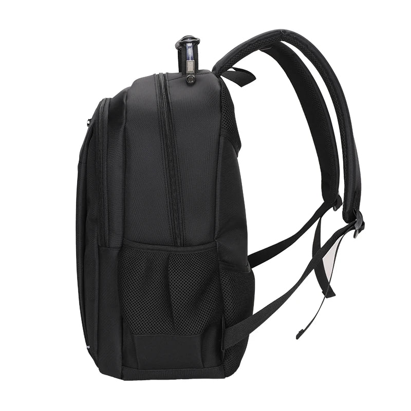 HKM-167315 Men's 18-Inch Waterproof Nylon Laptop Backpack for Business and School Use