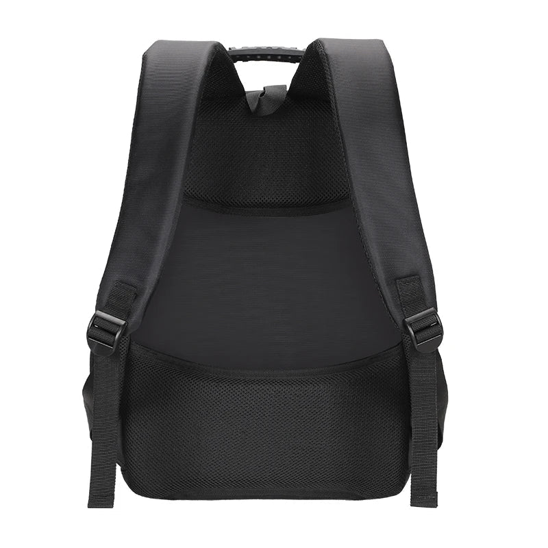 HKM-167315 Men's 18-Inch Waterproof Nylon Laptop Backpack for Business and School Use