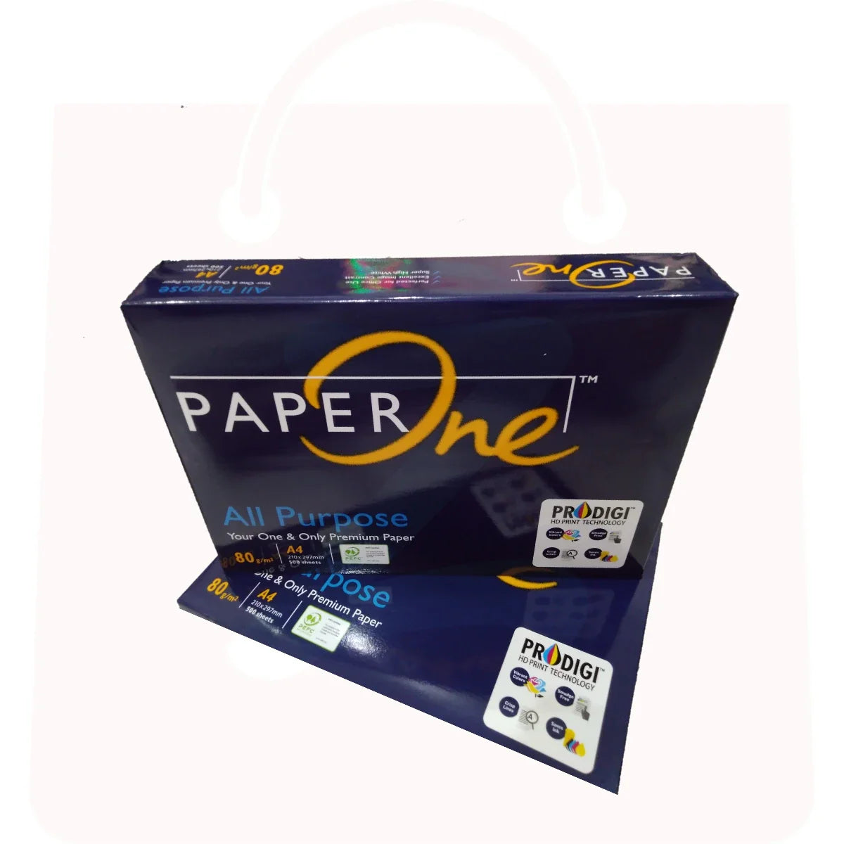 HKM-167379 Premium A4 Copy Paper - 80 GSM, 75 GSM, 70 GSM, 500 Sheets Per Pack
