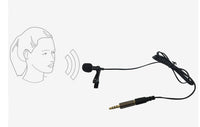 HKM-167443 Omnidirectional Lavalier Microphone with 3.5mm Plug for Voice Recording and Video Conferencing