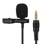 HKM-167443 Omnidirectional Lavalier Microphone with 3.5mm Plug for Voice Recording and Video Conferencing
